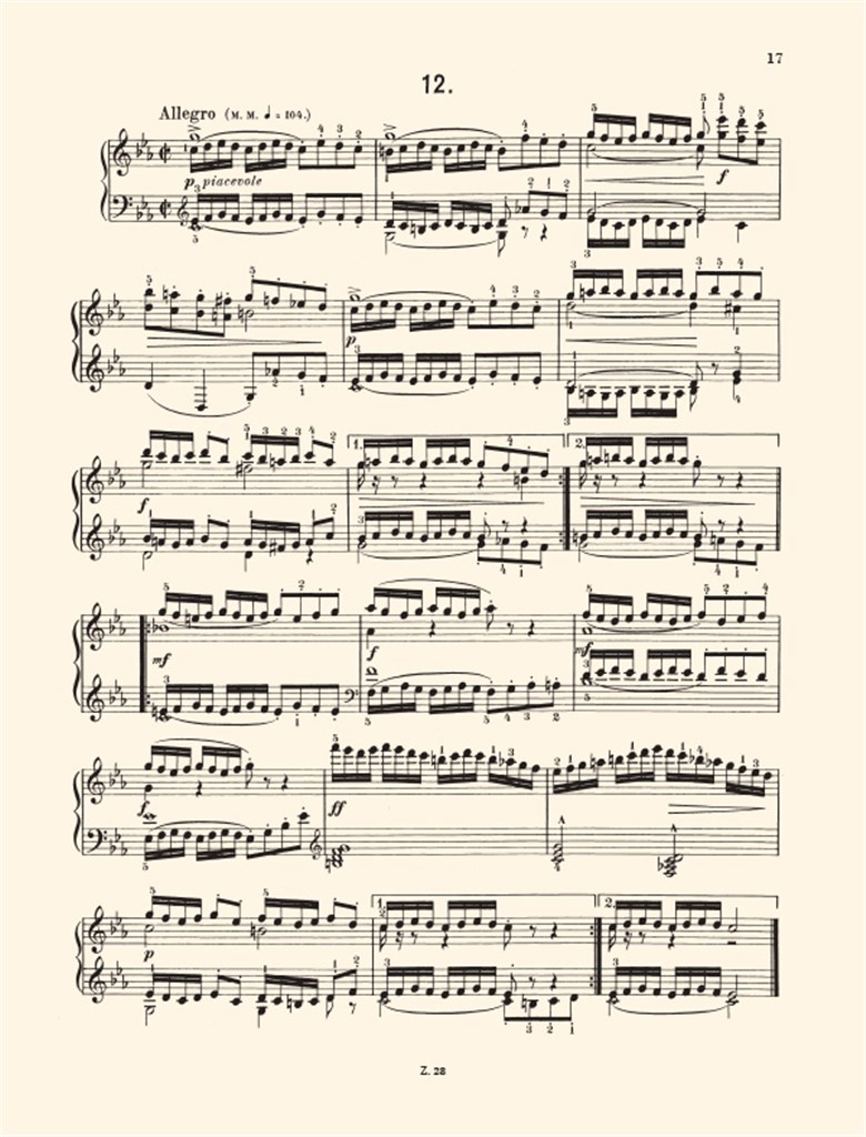 Vorübungen Für Die Schule Der Geläufigkeit Op. 23